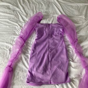 Purple mini dress from Shein💜
